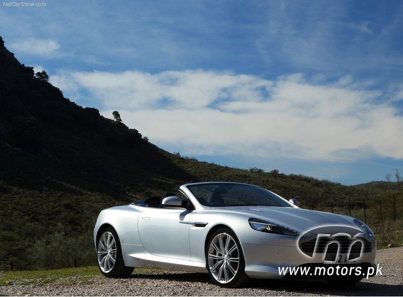 Aston_Martin-Virage_Volante_2012 with beautiful view wallpaper